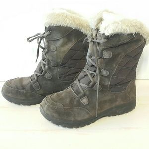 Columbia Ice Maiden Women US 8 Brown Winter Boot
